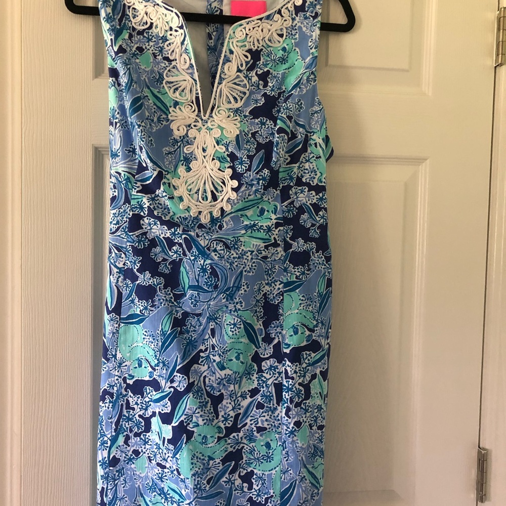 Lily Pulitzer Gabby Shift - NWT. Blue / Teal